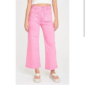 DAZE siren wide leg jeans in candy 24